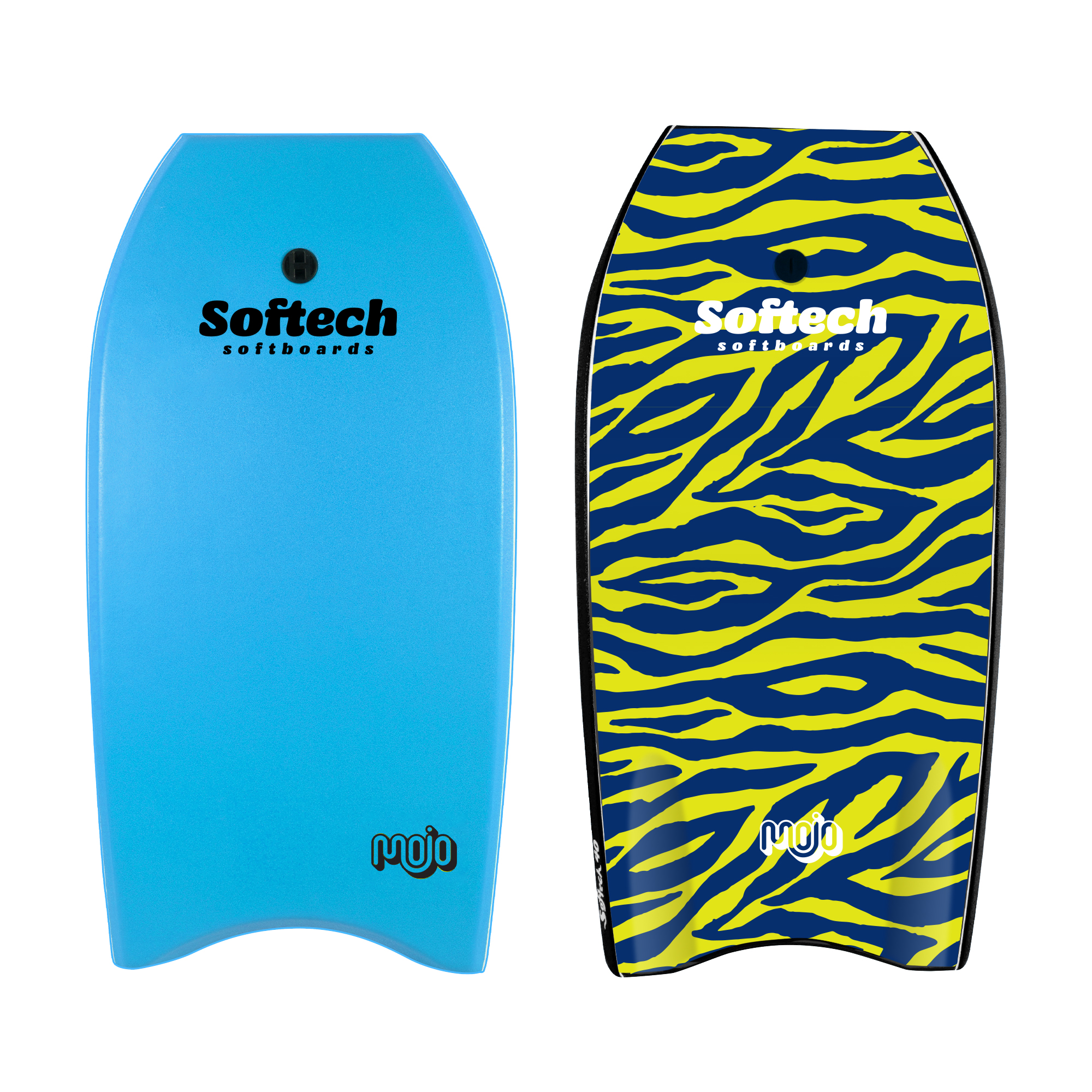 Softech Bodyboard Mojo - 2024 Mango Leopard