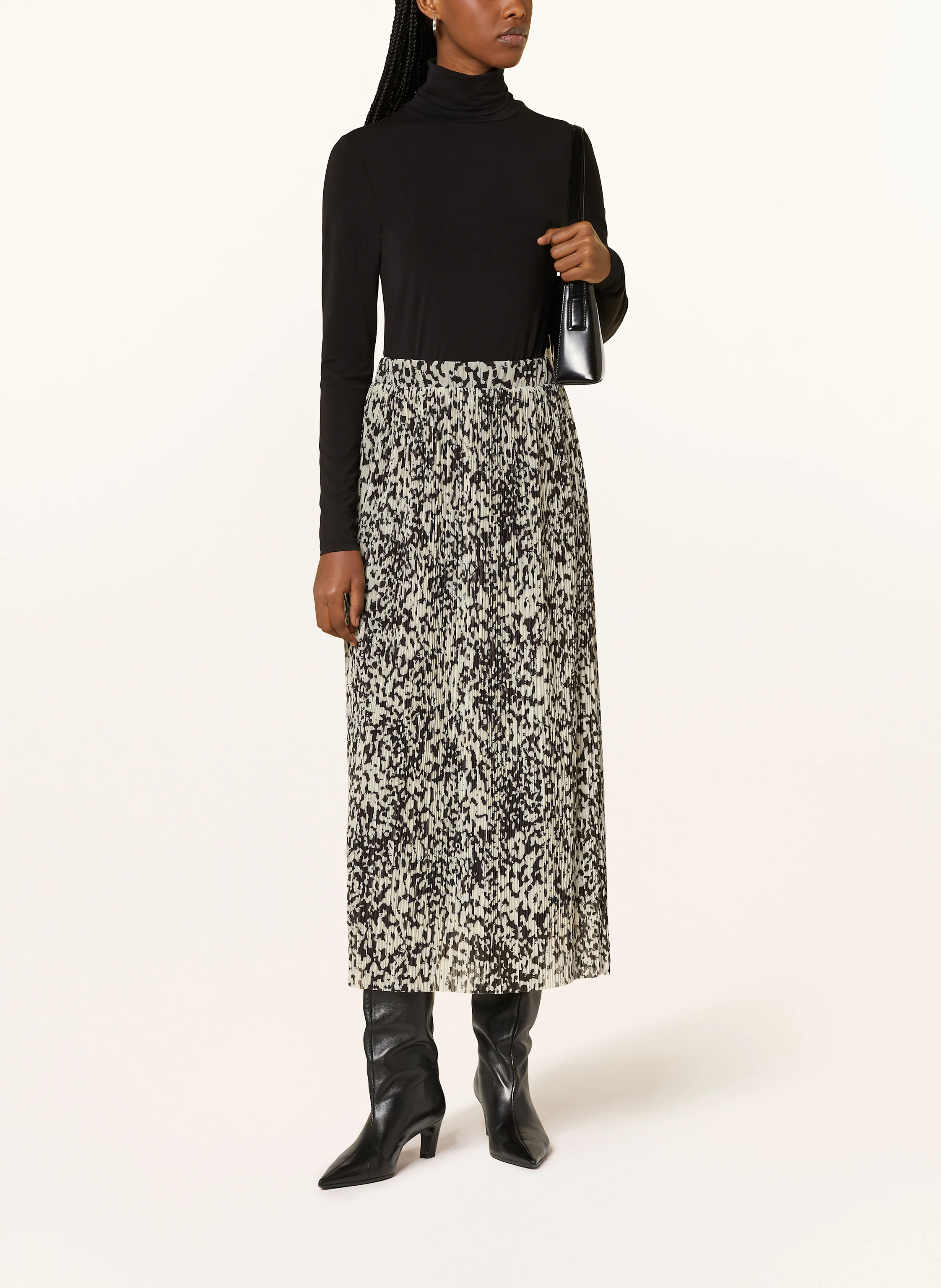 MSCH COPENHAGEN Plisseerock MSCHDONETTE ILLENORA aus Mesh