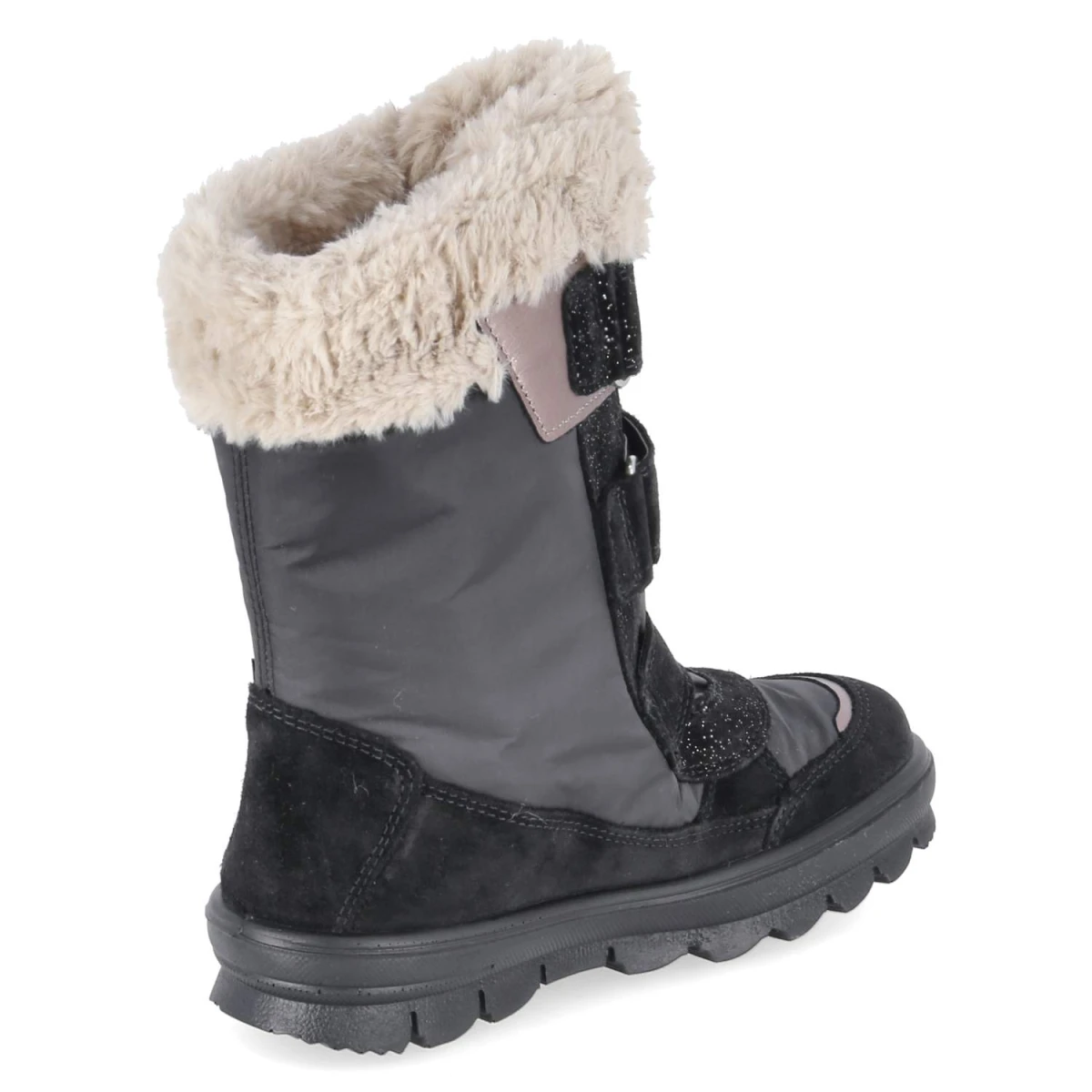 SuperfitWinterstiefel  FLAVIA - SCHWARZ/BEIGE