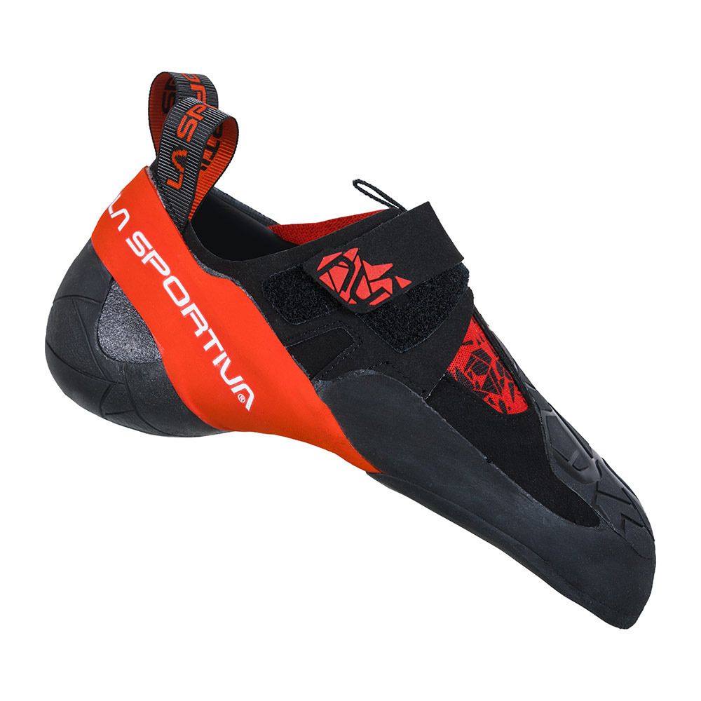 La Sportiva SKWAMA - Chaussons escalade Homme black/poppy