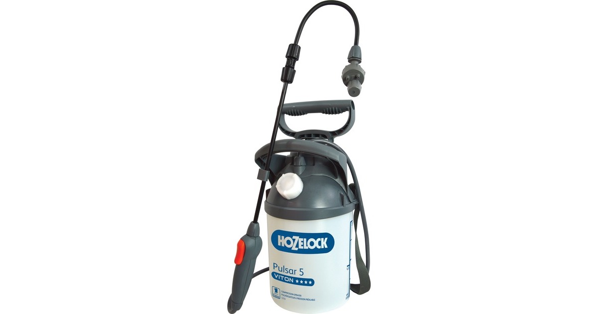 Hozelock5310 Pulsar Viton 5 liter drukspuit   (Wit/grijs)