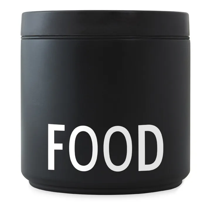 Design Letters Lunch Box thermique | Noir