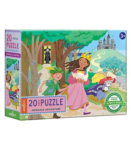 Eeboo Puzzlespiel - 20 Teile - Prinzessin auf Abenteuer