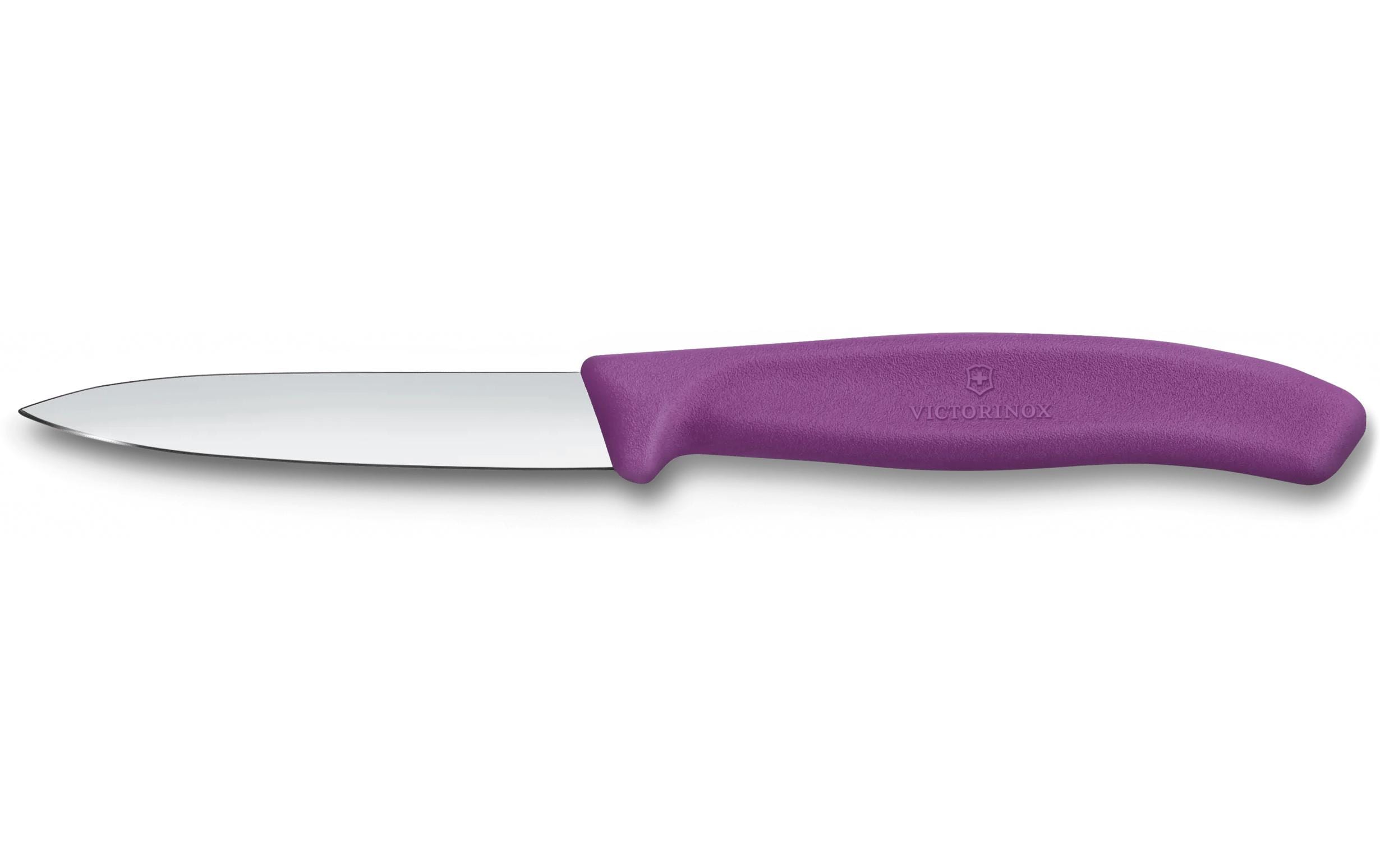 Gemüsemesser Swiss Classic, 8 cm, ViolettPraktisches Gemüsemesser mit gerader Spitze