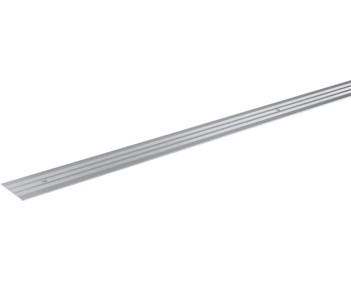 SKANDOR overgangsprofiel, zilver geanodiseerd, geperforeerd, 2x29,5x2700 mm
