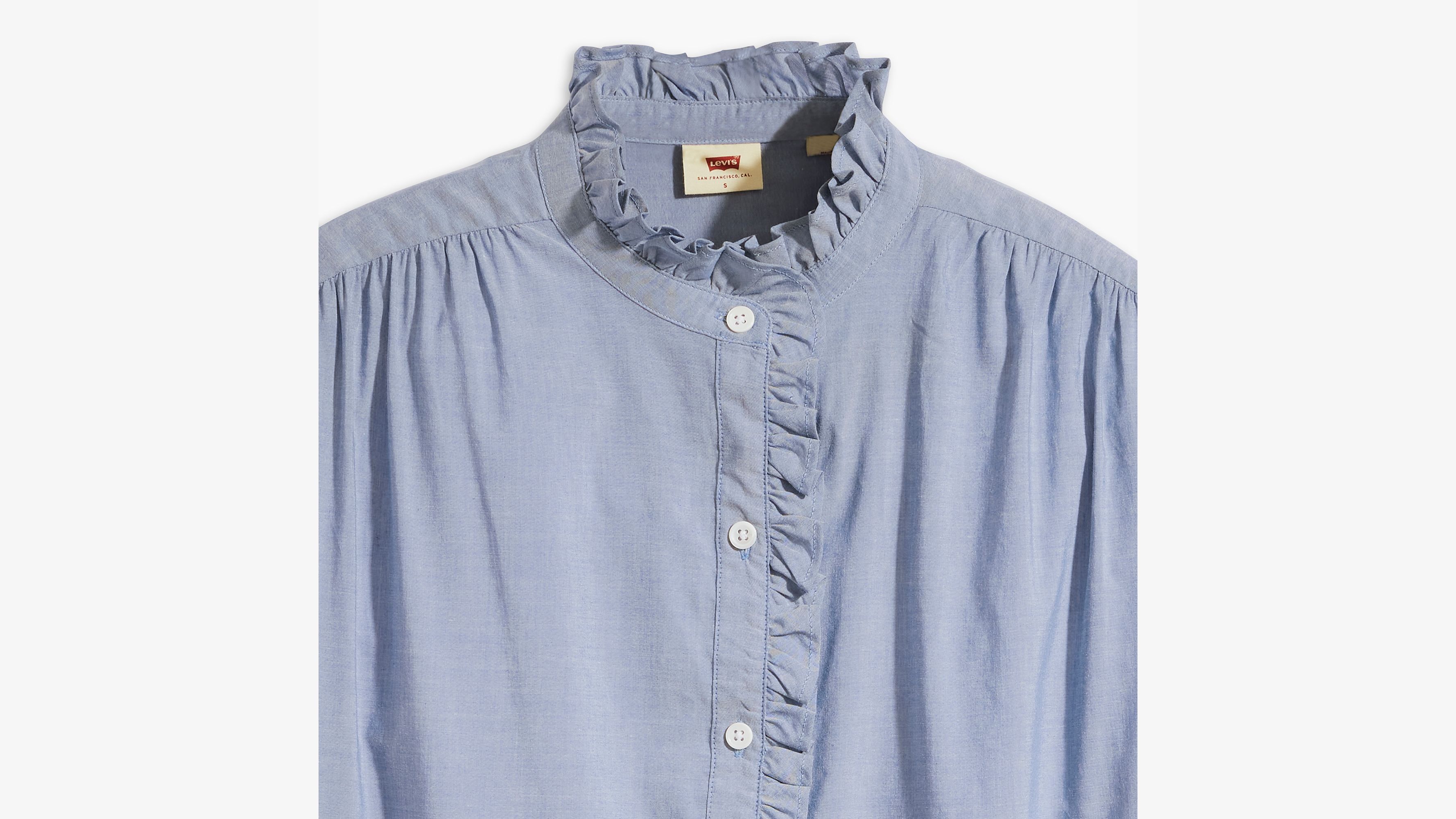 Blouse Karly Lightweight - Nb Chambray - Bleu