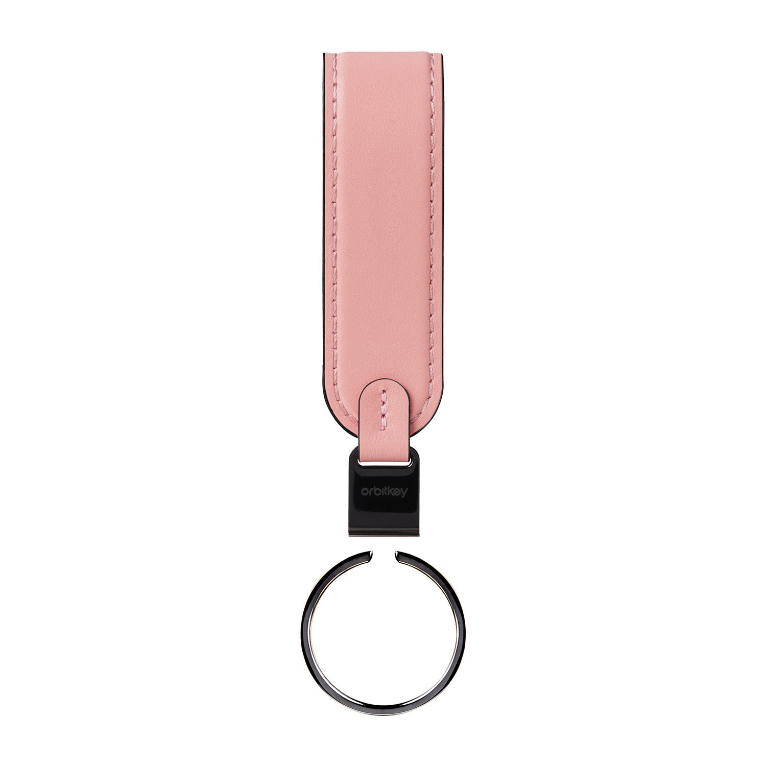 Orbitkey Loop Keychain Leather cotton candy