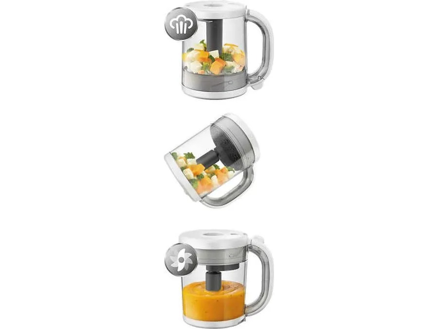 Philips Avent SCF883 4-in-1 - Babymadmaskine - 1 liter - 400 W
