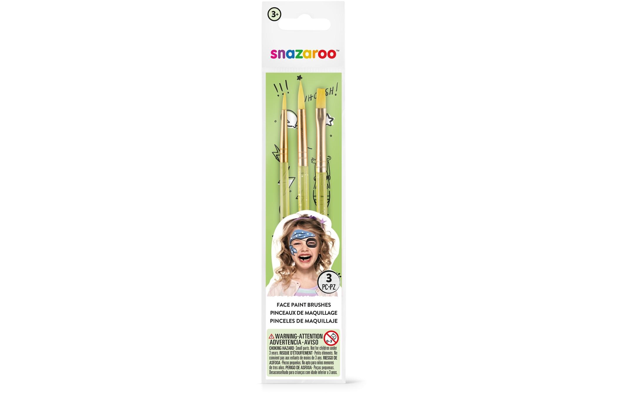 Zubehör Pinsel Set 3 StückGrüne Starterbürsten 3er Set