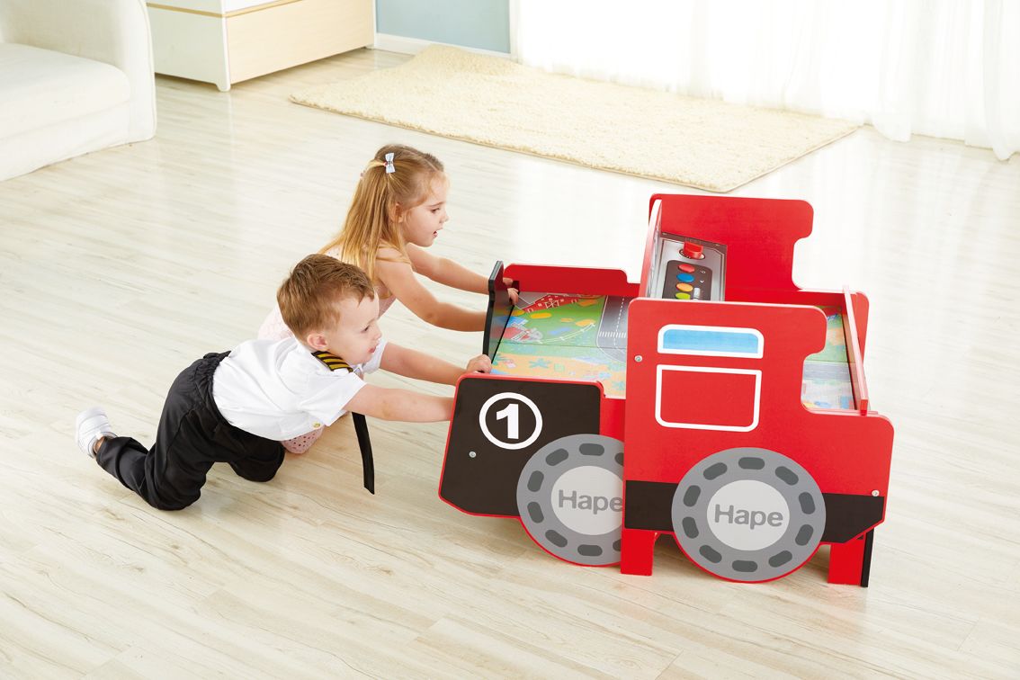 Hape Aufklappbarer Eisenbahntisch