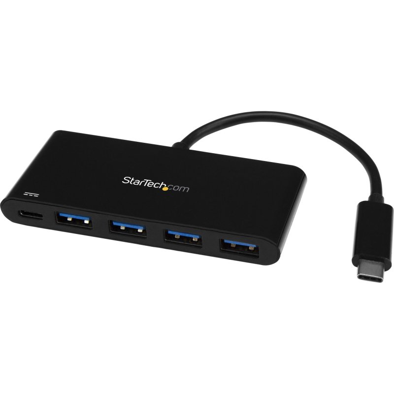 StarTech.com Hub USB-C à 4 ports avec Power Delivery - USB-C vers 4x USB-A - USB 3.0 - 5Gbps