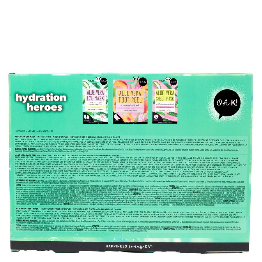 Oh K! Hydration Heroes 3pcs Gift Set