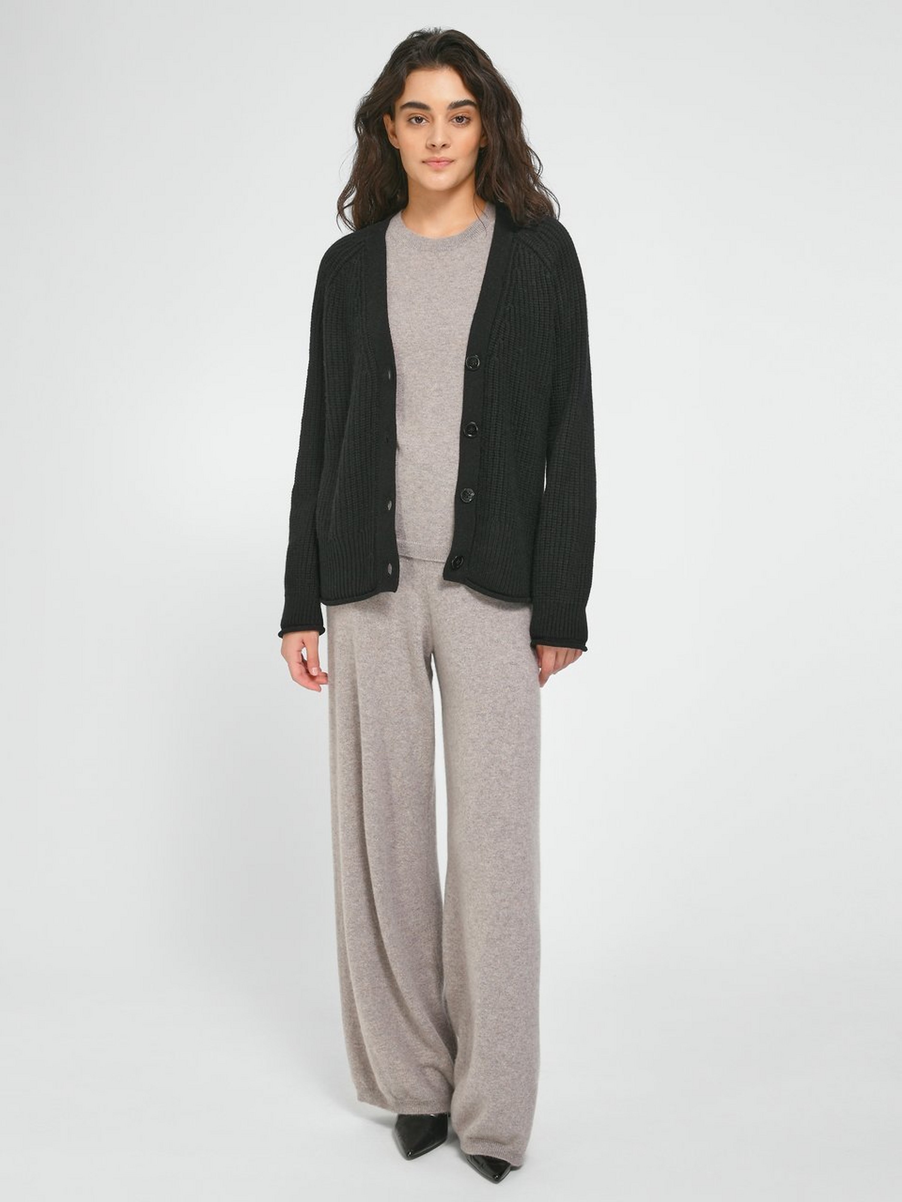 Strickjacke aus 100% Premium-Kaschmir