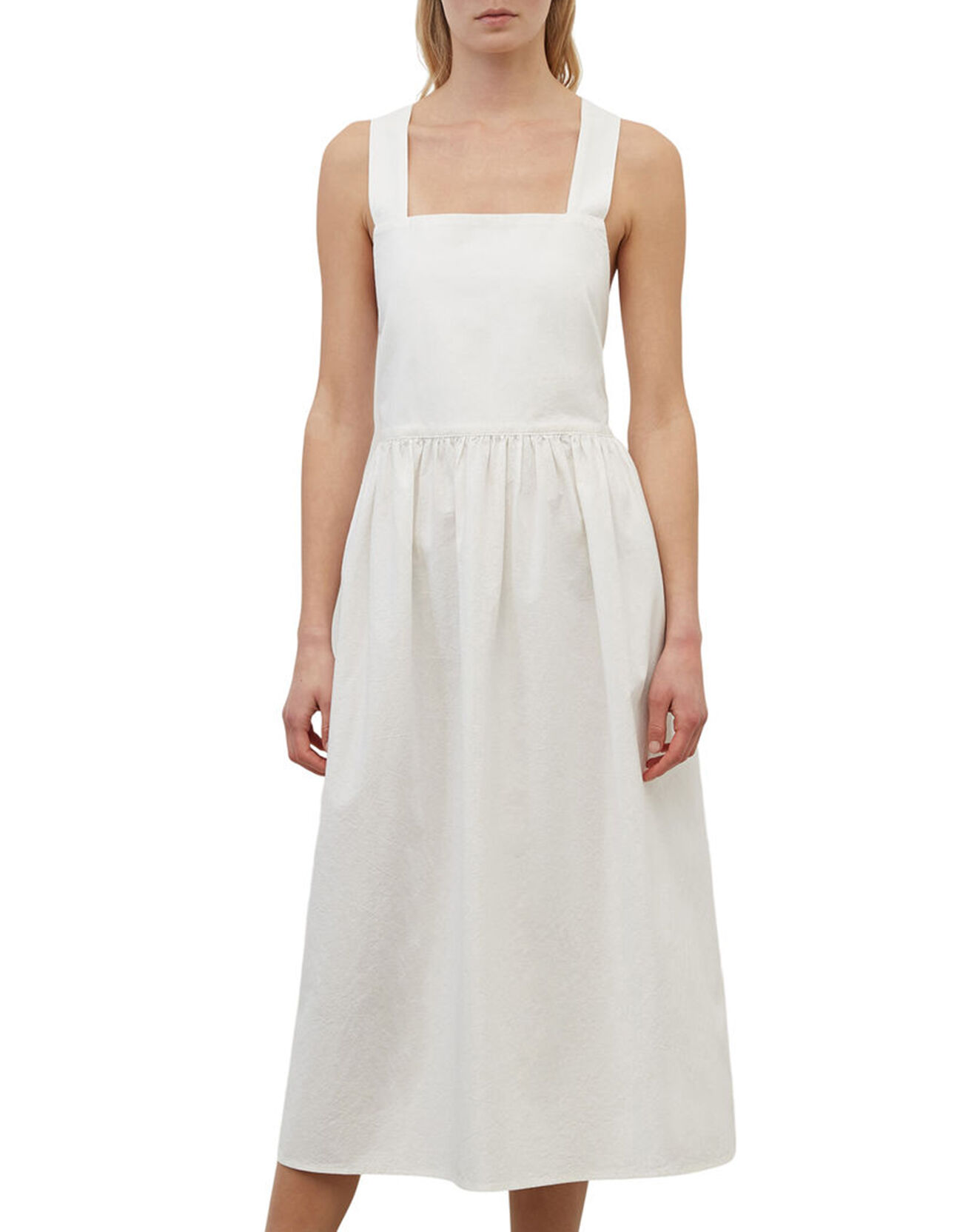 Marc O'Polo Robe Croisée Maxi Kl écrue