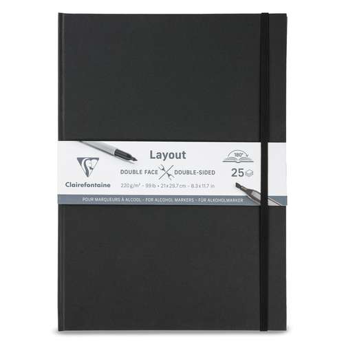 Clairefontaine Doppelseitiges Layout-Skizzenbuch