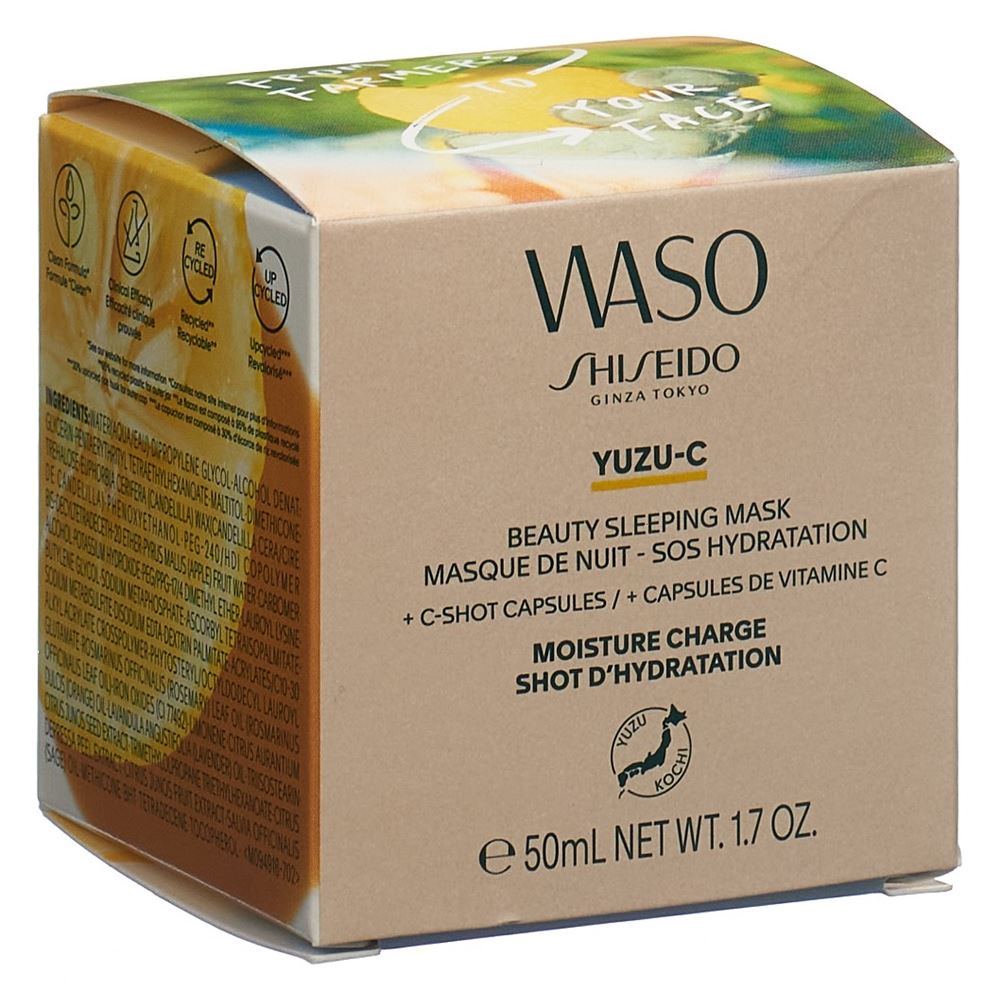 SHISEIDO Yuzu C Beauty Sleeping Mask 50 ml