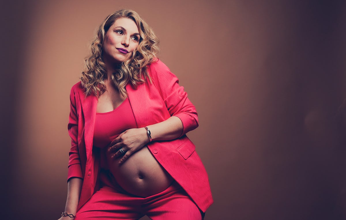 Babybauch-Fotoshooting in Münster als Geschenkidee