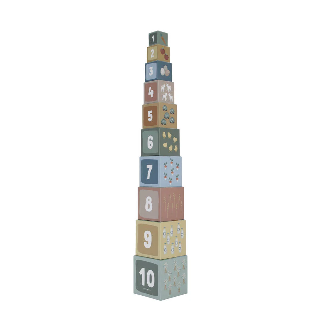 kartonnen stapeltoren little farm