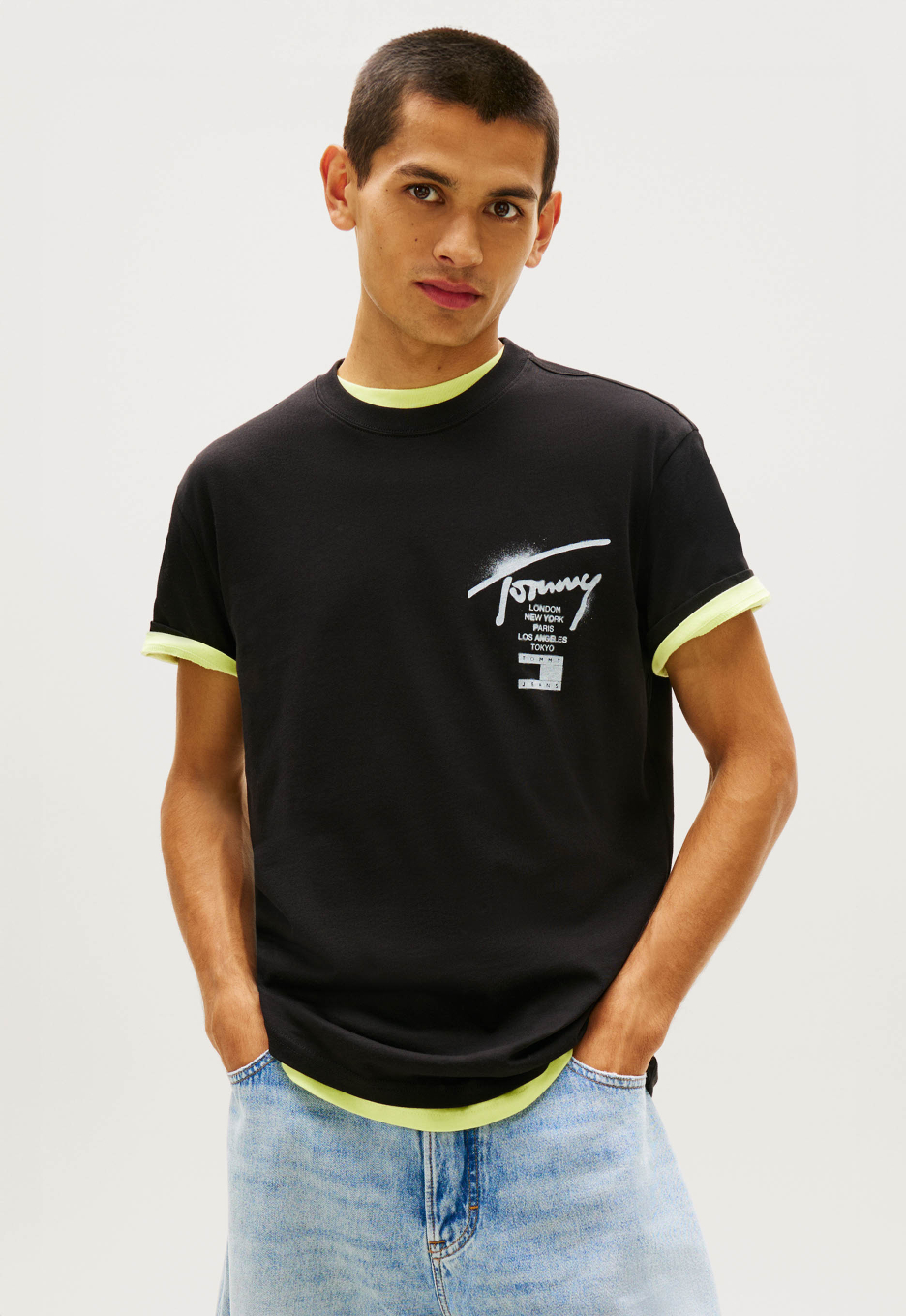 Tommy Jeans Regular Jersey Logo T-shirt