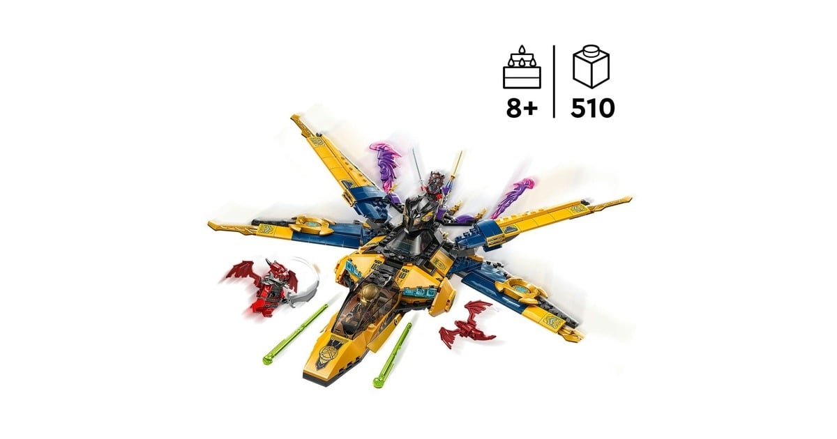 LEGONinjago - Ras en Arins superstormvliegtuig Constructiespeelgoed  (71833)