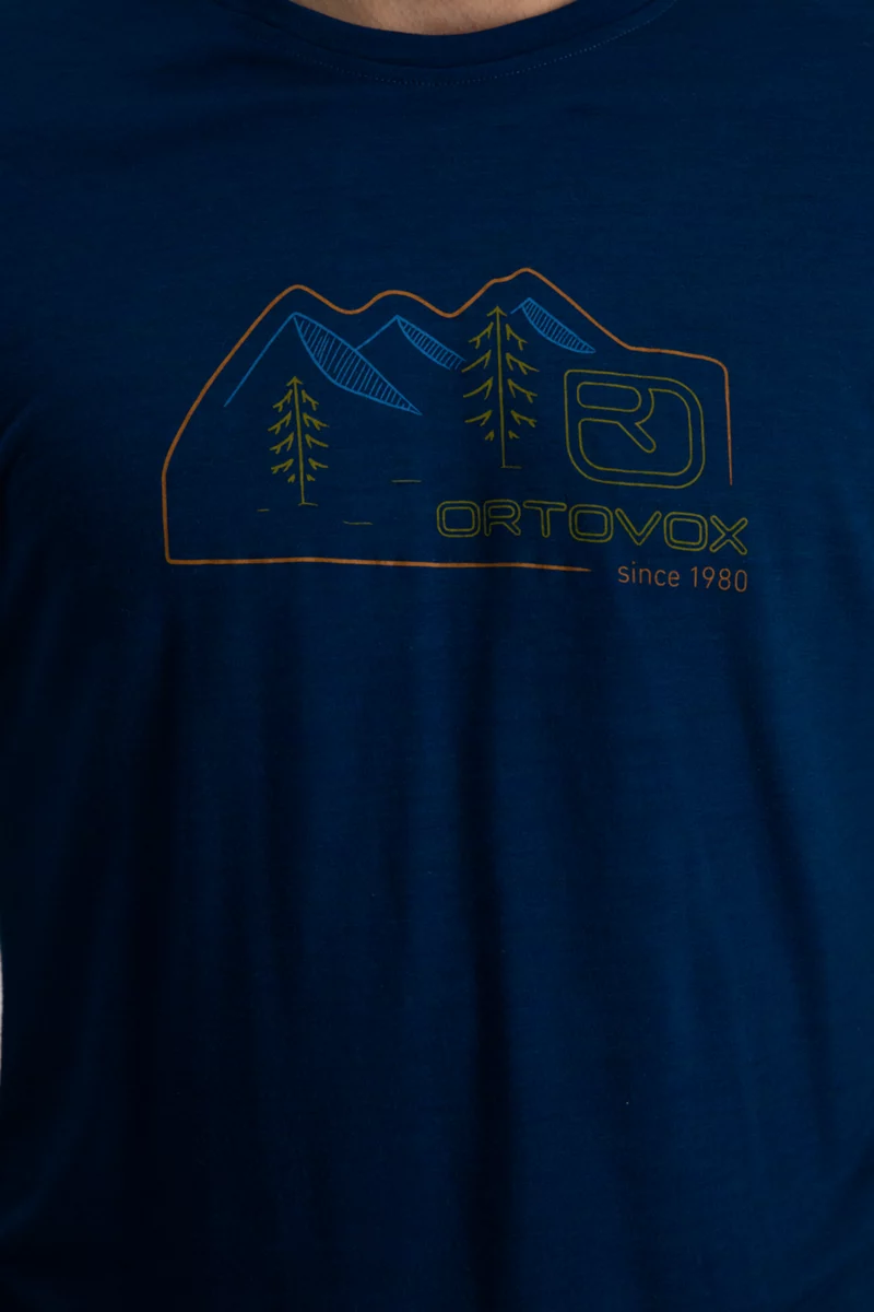 Ortovox 140 Cool Vintage Badge TS Merino Herren T-Shirt