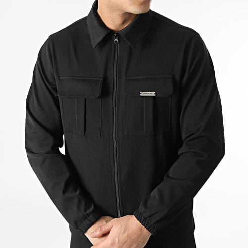 Ensemble Veste Zippée Et Jogger Pant MK-18 Noir