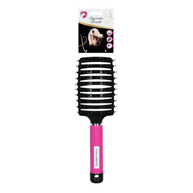 Staart En Manenborstel Excellent Supreme Zwart-roze