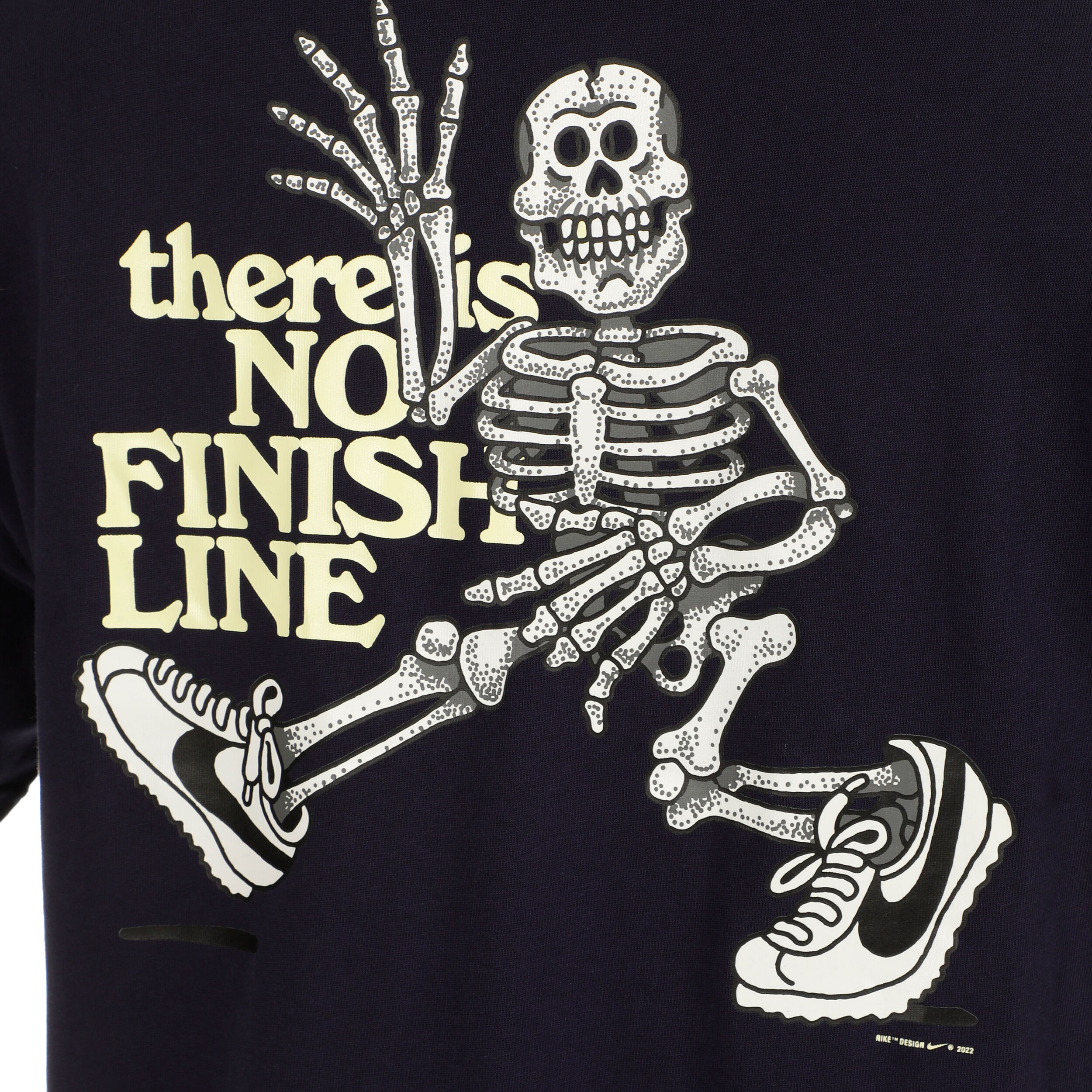 Nike No Finish No Glow T-shirt Hommes - Bleu Foncé