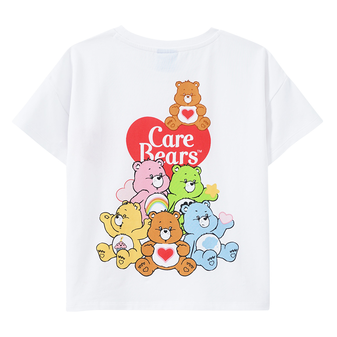Topolino Glücksbärchis T-Shirt mit Print weiss