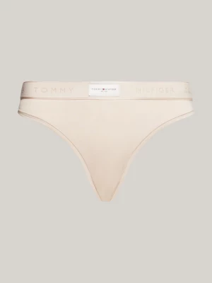 Tanga com cós elástico e logo tonal TH Established