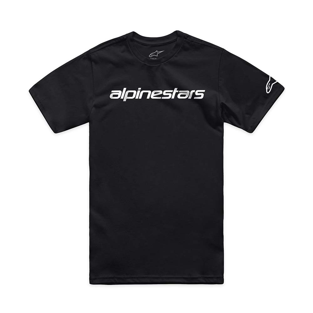 Alpinestars - T-shirt Linear Wordmark 2.0 CSF Noir / Blanc
