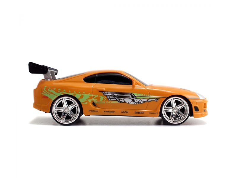 Jada Toys Toyota Supra MK4 Fast & Furious RTR, 1:24 Ferngesteuertes Auto aus Fast & Furious «Brian's 1995 Toyota Supra»