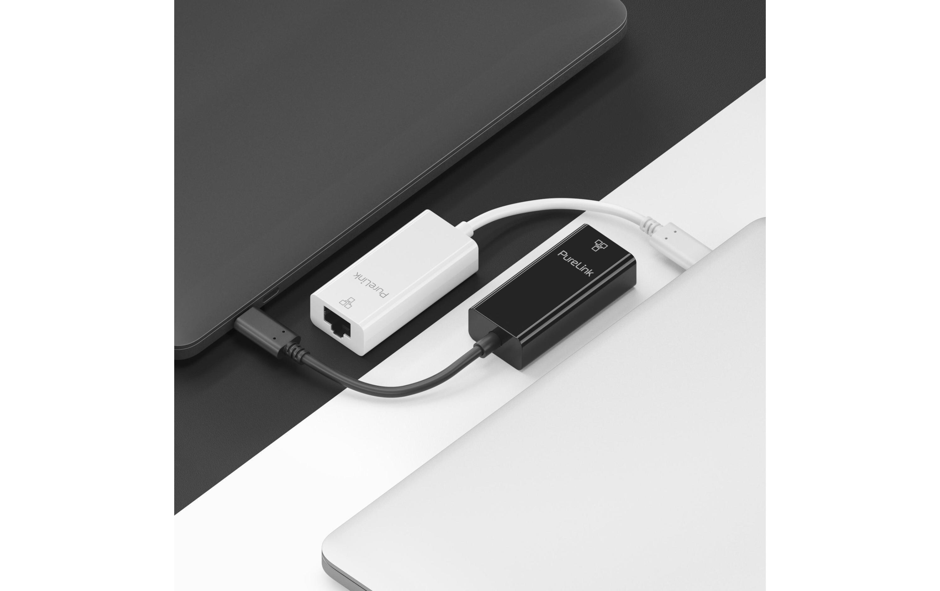 Netzwerk-Adapter IS260 USB-C - RJ-45, weissUSB-C Netzwerkadapter mit 1 Gbps LAN