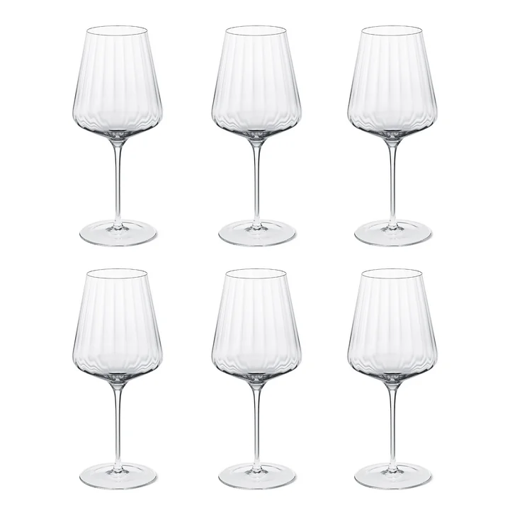 Georg Jensen - Bernadotte Rotwein Glas, 540 ml (6er-Set)