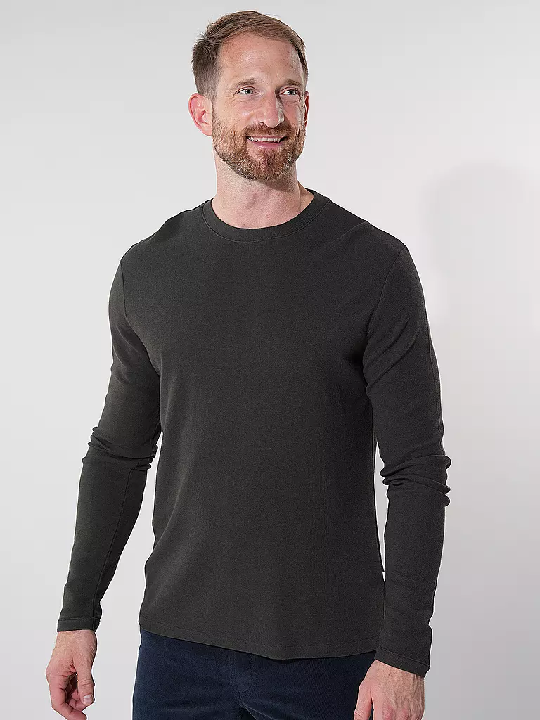 NN.07 Langarmshirt CLIVE olive
