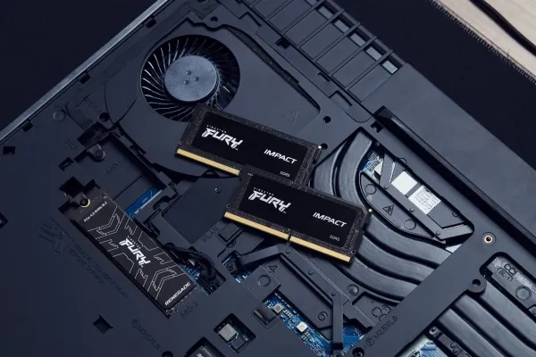 Kingston FURY Impact - DDR5 - sæt - 64 GB: 2 x 32 GB - SO DIMM 262-PIN - 4800 MHz / PC5-38400 - CL38 - 1.1 V - ikke bufferet - on-die ECC