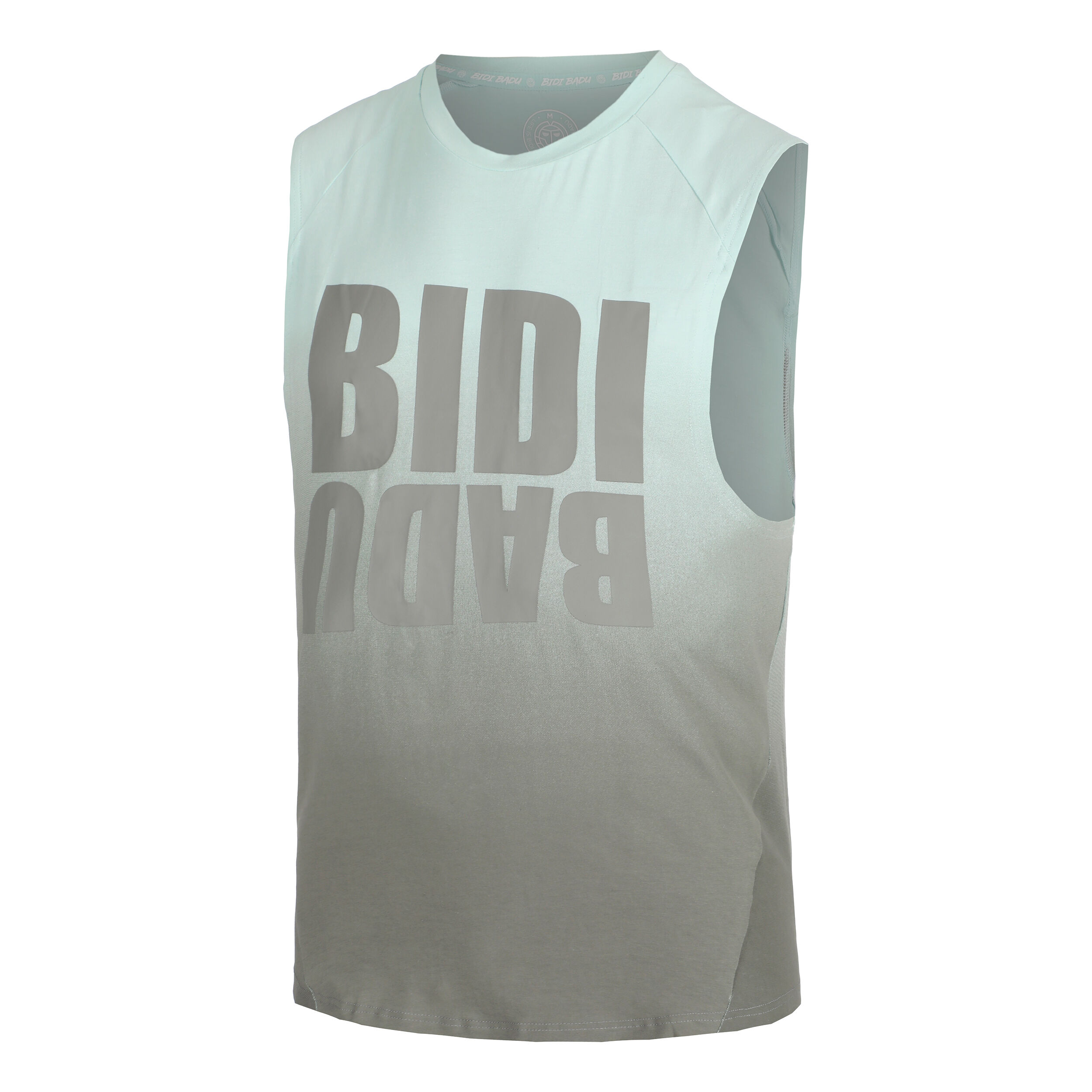 BIDI BADU Bicespsus Move Printed Débardeur Tank Top Hommes - Mint, Gris