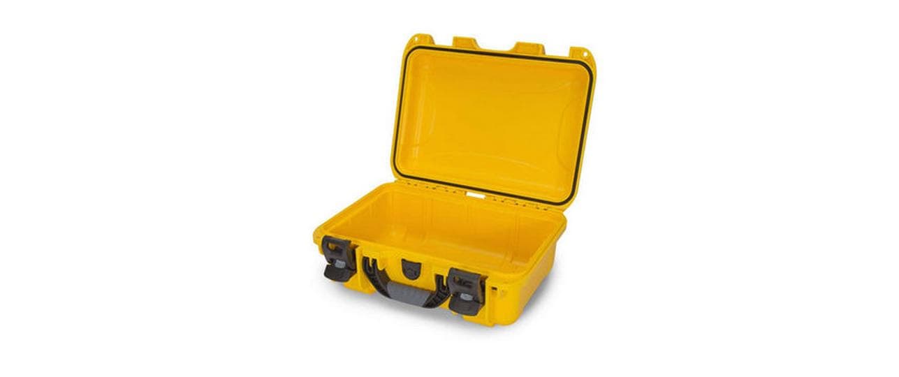 Kunststoffkoffer 915 - leer Gelb<br>Leichter, wasserdichter und robuster Hartschalenkoffer