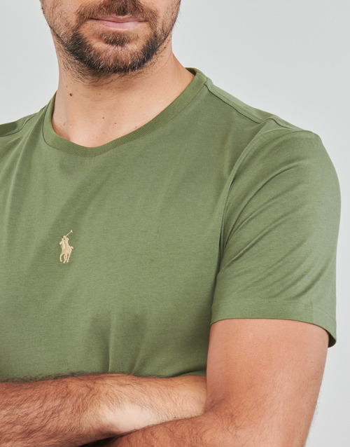 Polo Ralph Lauren - G224SC16-SSCNCMSLM1-SHORT SLEEVE-T-SHIRT Kaki