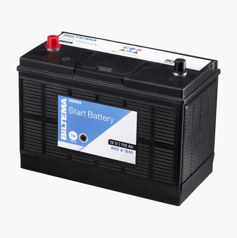 Startbatteri, 12 V, 110 Ah