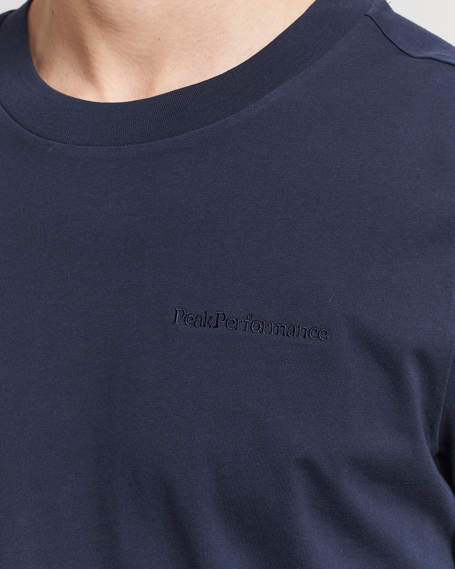 Peak Performance Original Crew Neck T-Shirt Blue Shadow