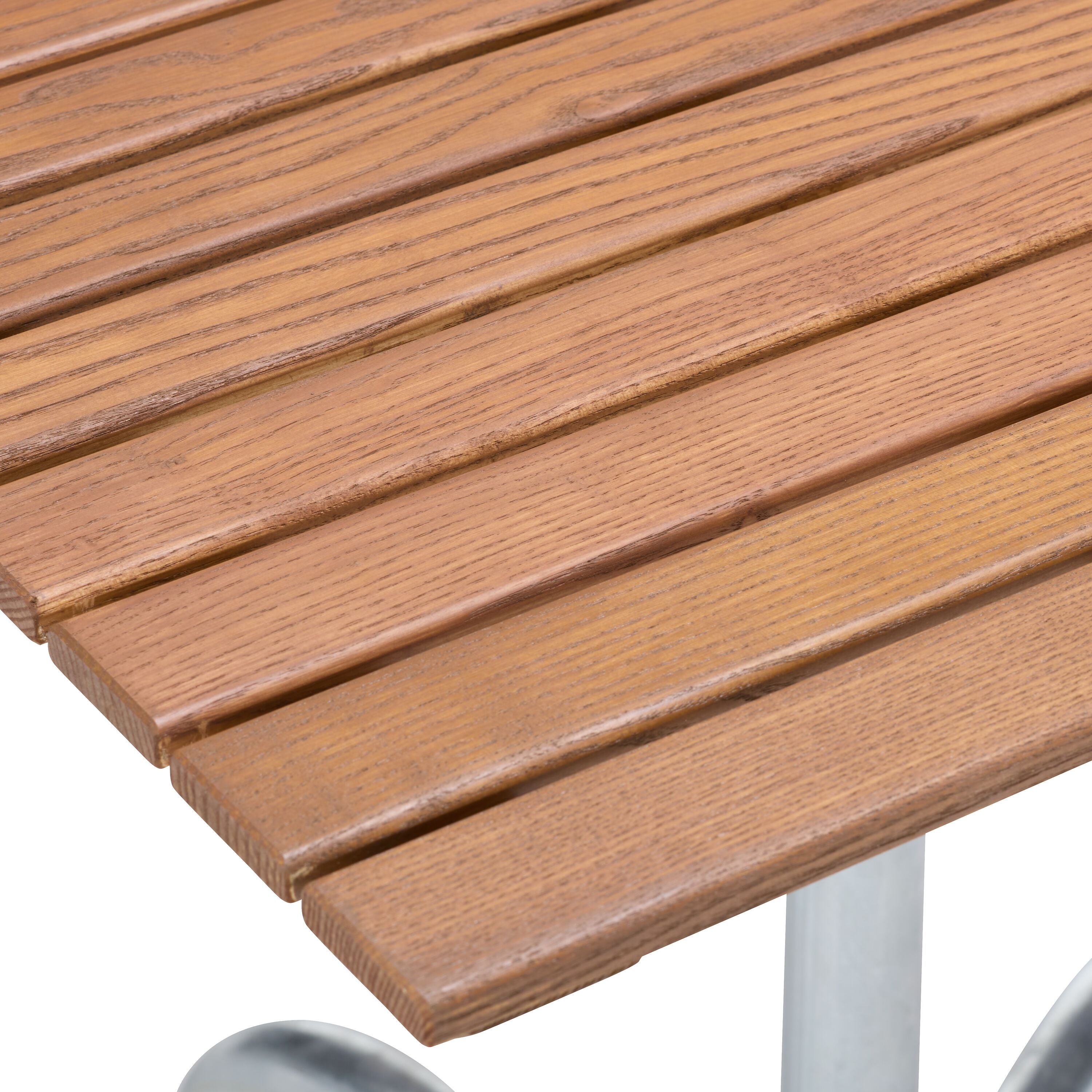 SÄNTIS Tisch Eschenholz 80x80x72 - Esche / B: 80.0 cm x T: 80.0 cm x H: 72.0 cm