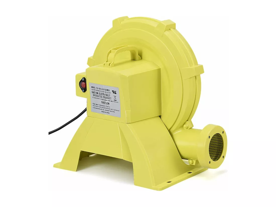 Gonfleur Château Electrique 680W/Soufflerie pour Jeux Gonflable avec Moteur en Cuivre et Cage en PP