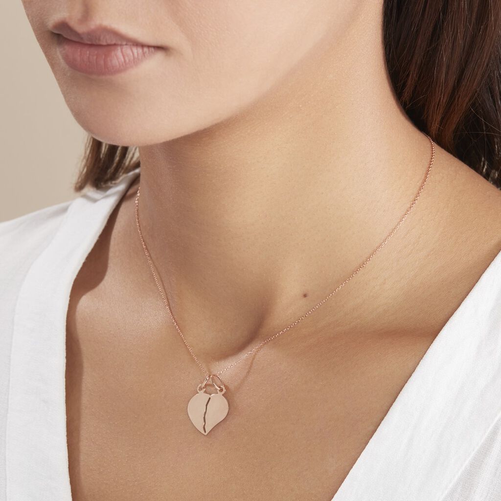 Pendentif Eudocie Or Rose