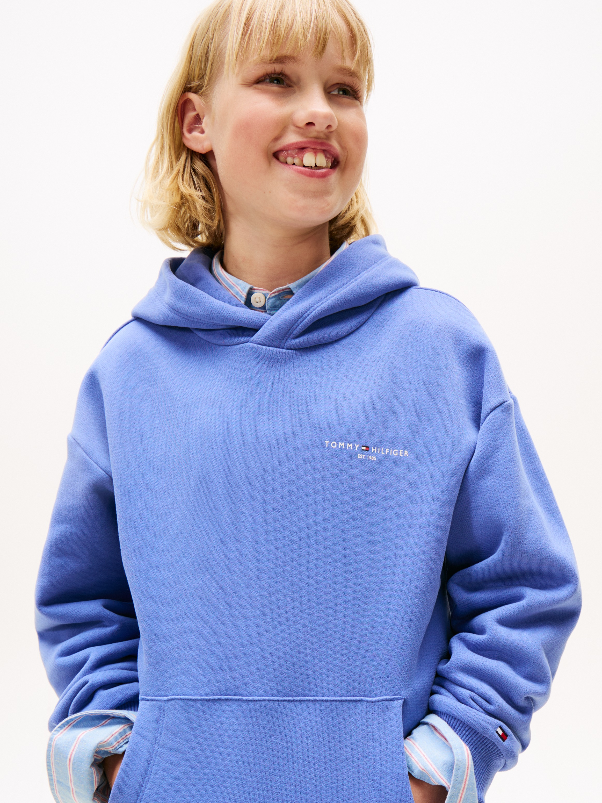 Tommy Hilfiger Kapuzensweatshirt »MINI CORP HOODIE«, Kinder bis 16 Jahre