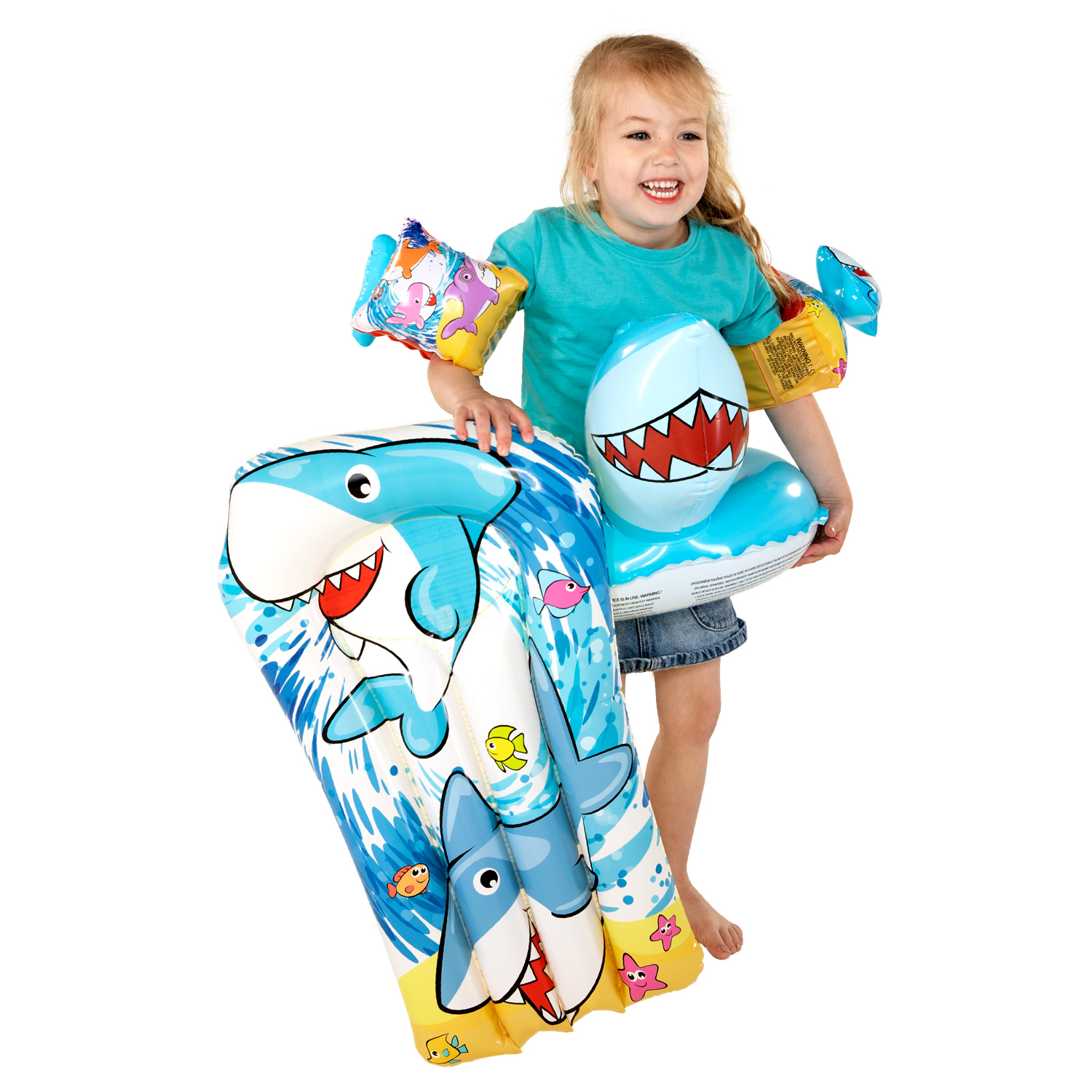 3D Zwemset Haai, 4 in 1
