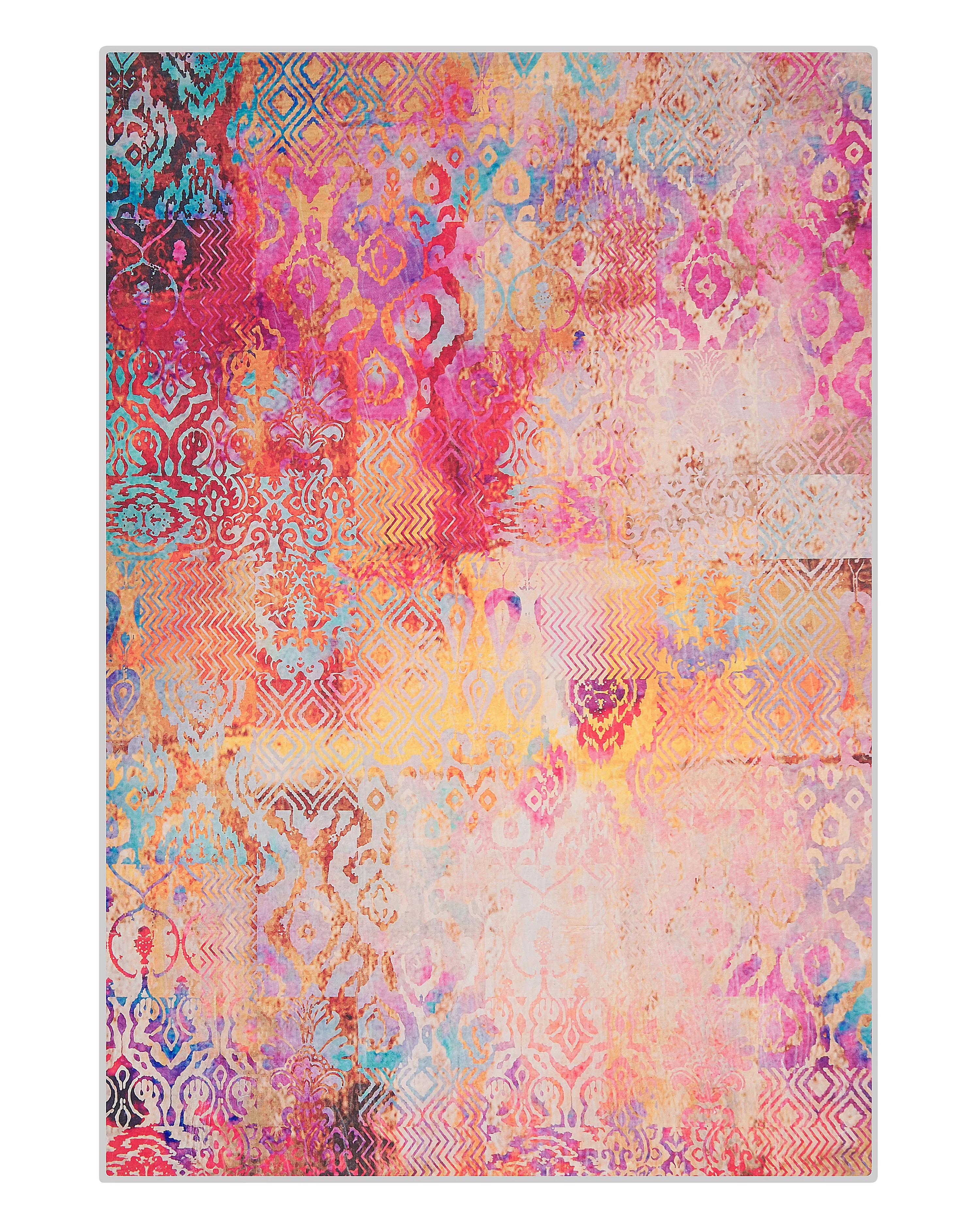Vloerkleed ISPARTA Meerkleurig 140 x 200 cm