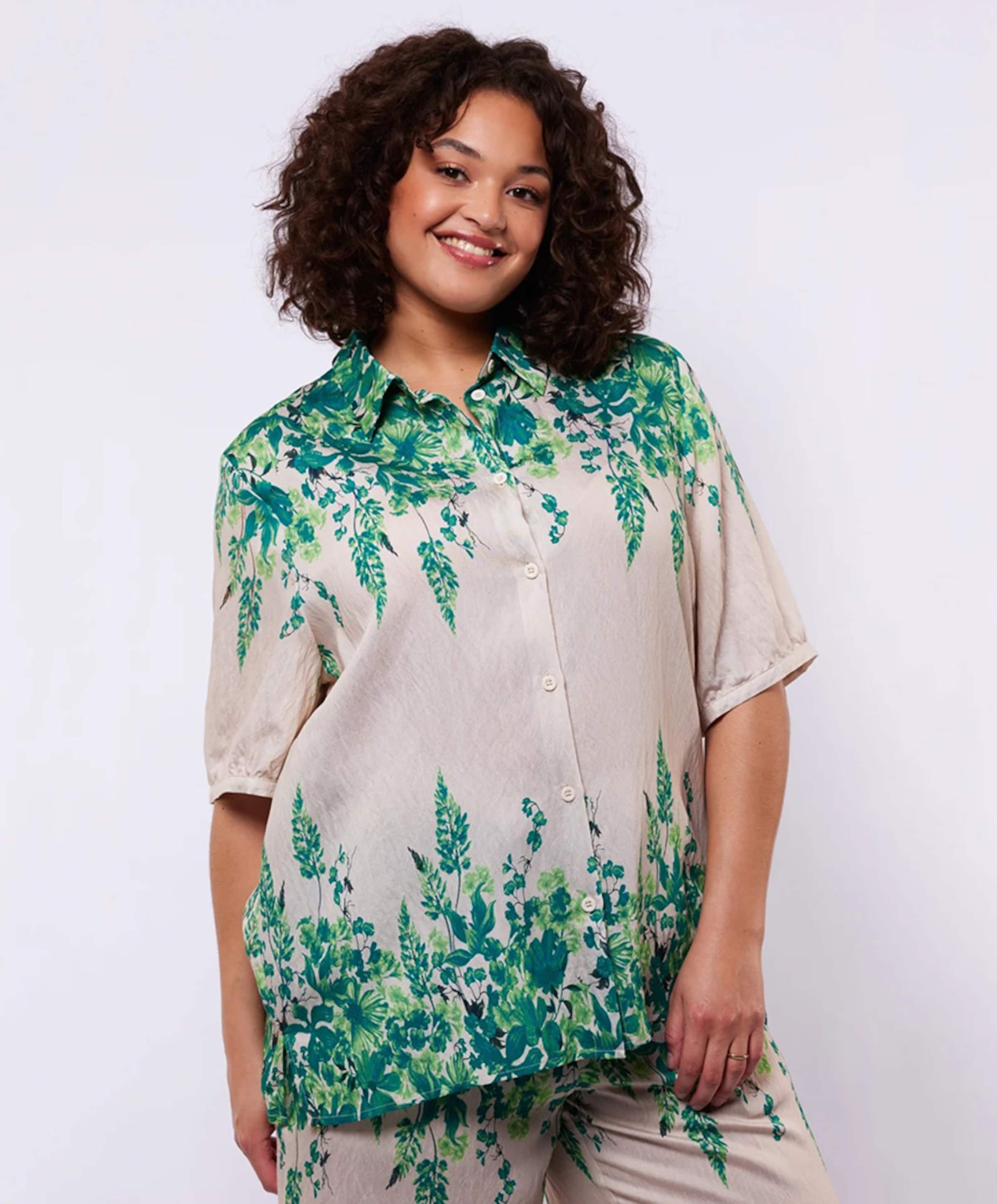 Exxcellent Dames blouse beige