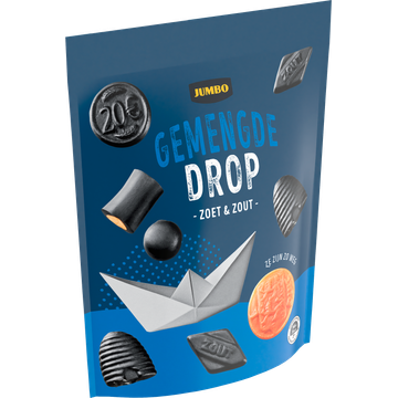 Jumbo Gemengde Drop Zoet & Zout 350 g