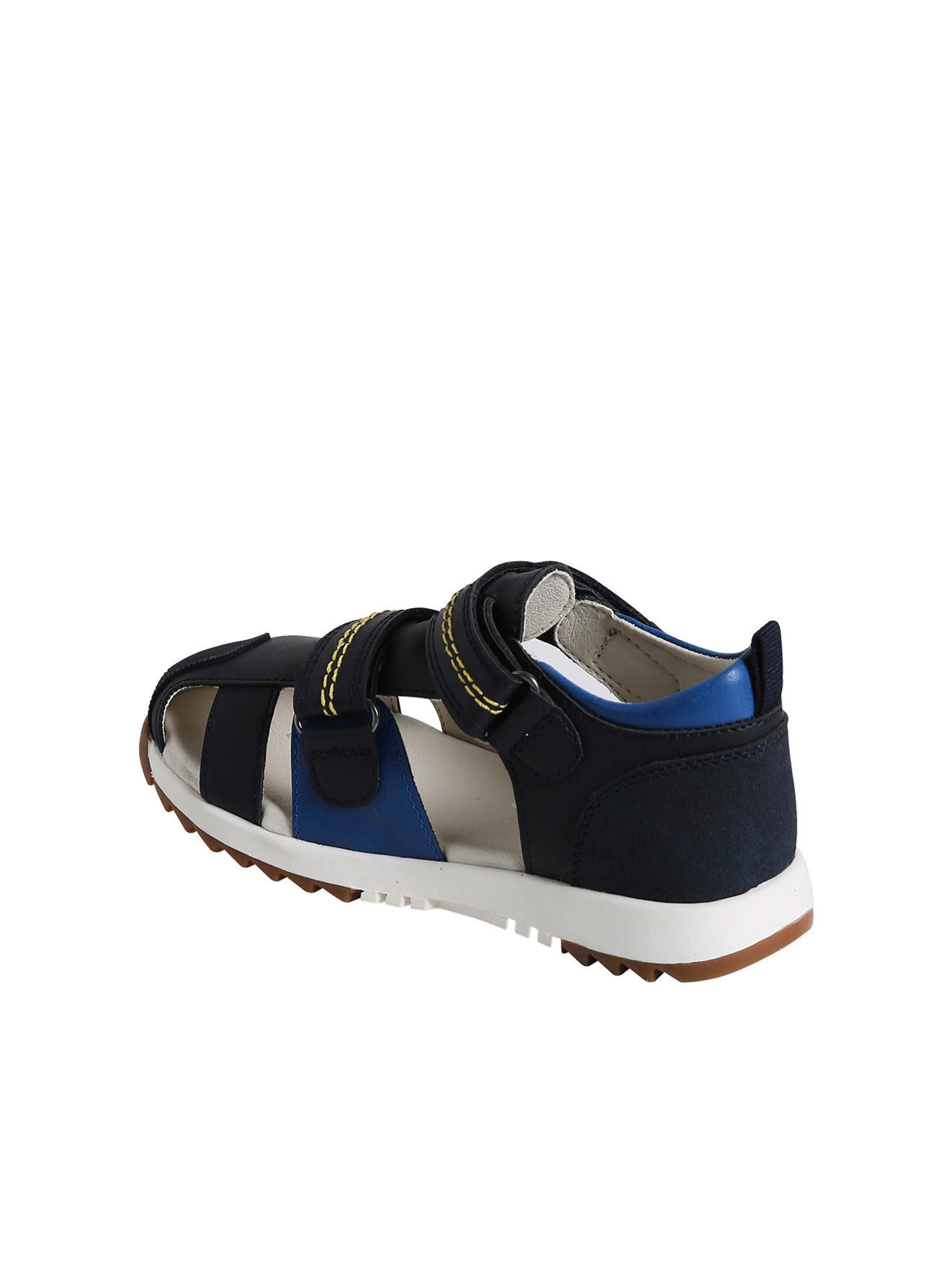 Vertbaudet Kinder Klett-Sandalen nachtblau/blau